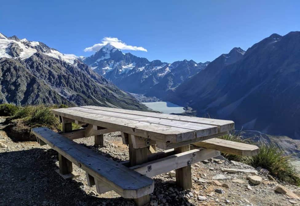 Mueller hut outlet track